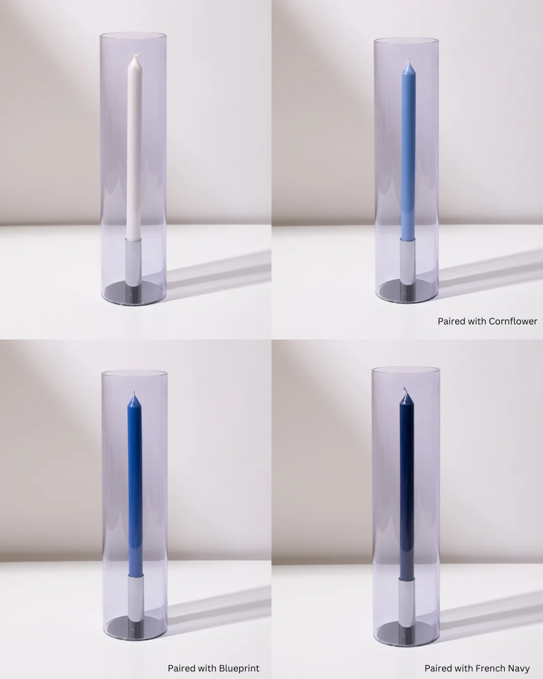 Blue Coloured Glass Sleeves - Image 3