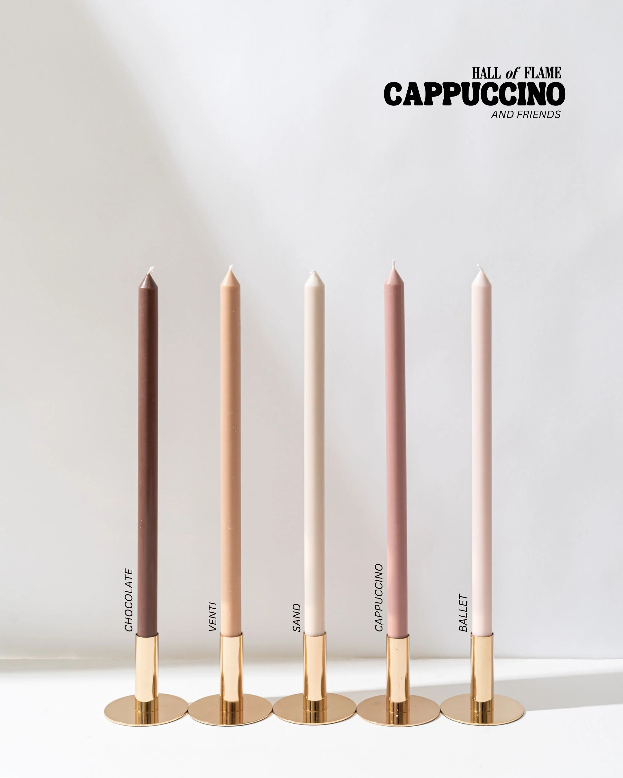 Dusty Rose Cappuccino Cathedral Candles XXL - Image 3