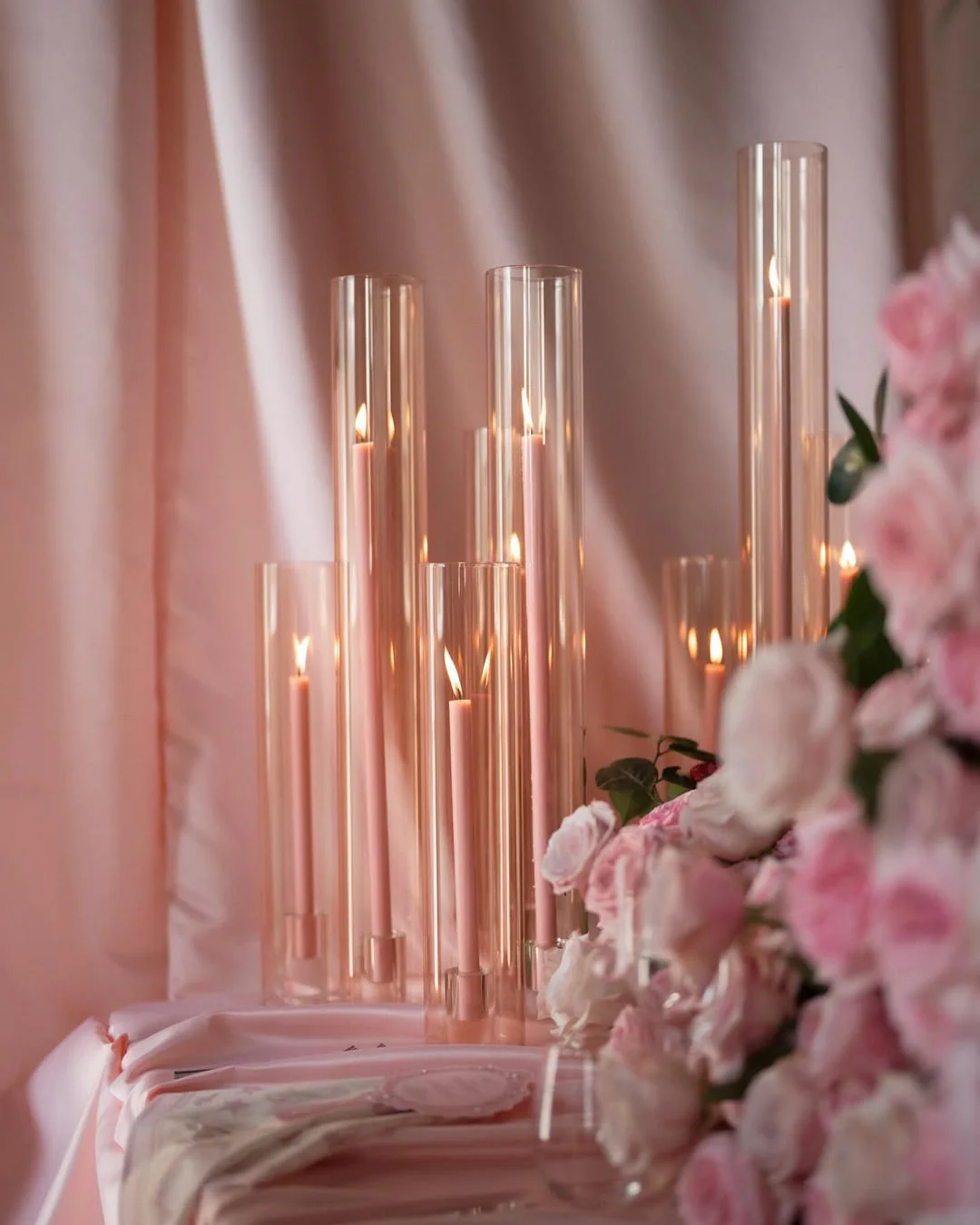 Nude Coloured Glass Sleeves - Image 2