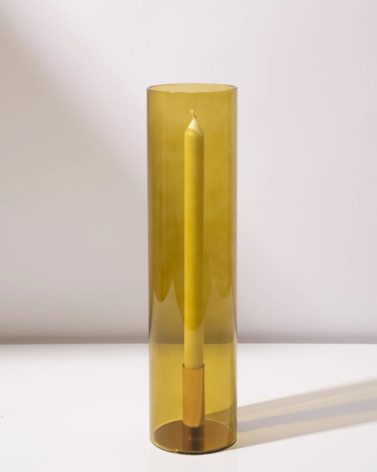 Olive Coloured Glass Sleeves