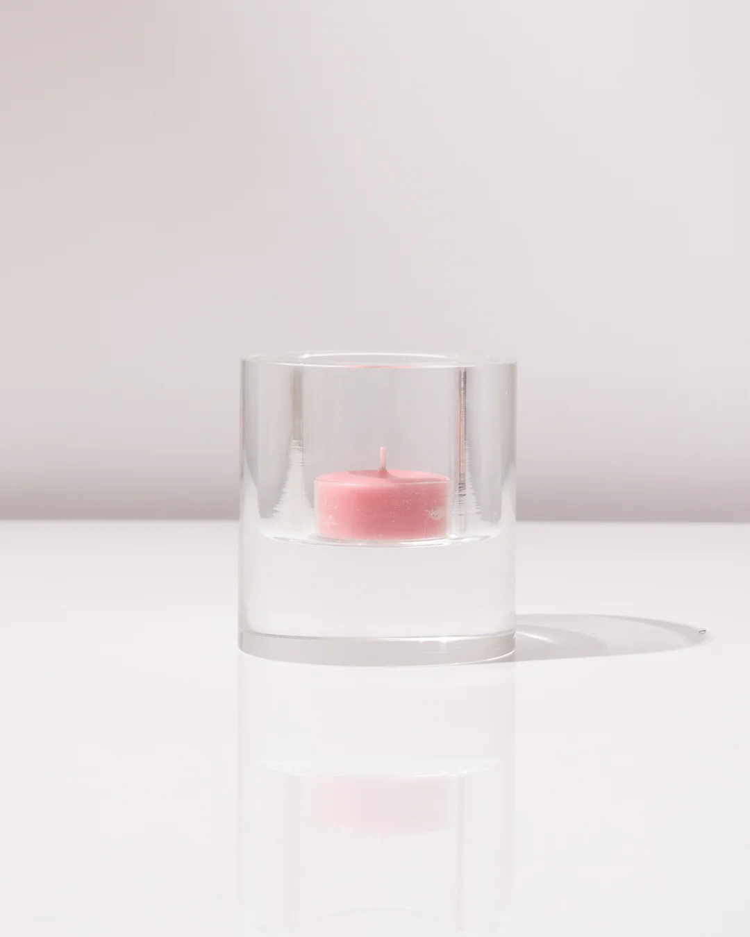 Watermelon Pink Tea Light Candles 10 Pack - Image 2
