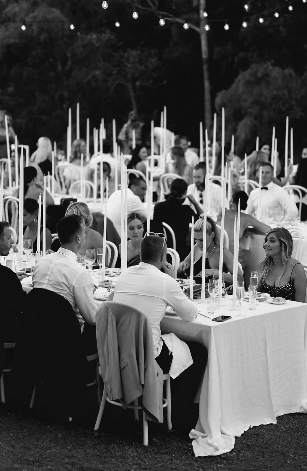White Taper Candles XXL - Image 3